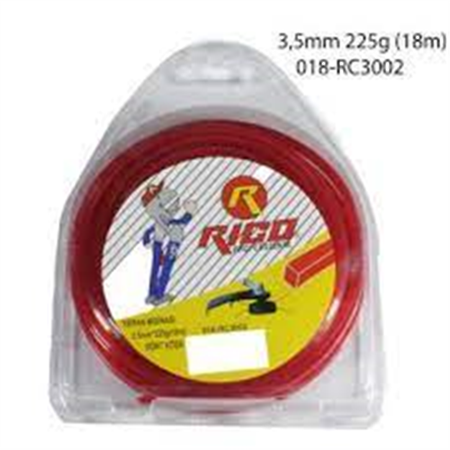 RİCO 3.5MM X 225 G 18M DÖRT KÖŞE TIRPAN MİSİNESİ 