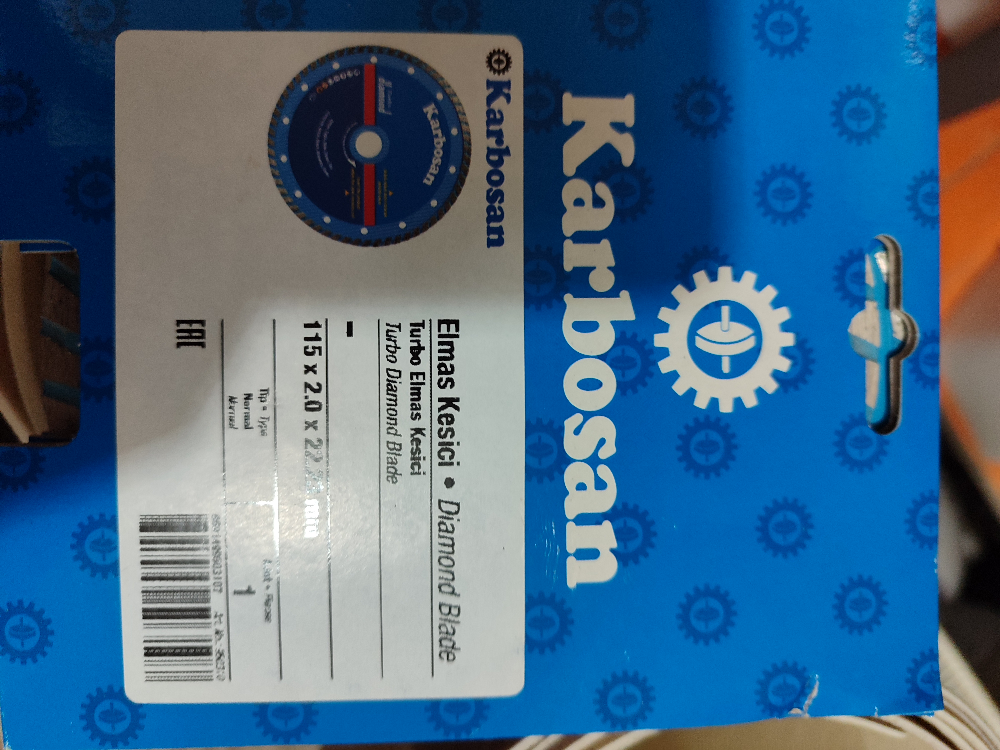 KARBOSAN 115 ELMAS KESİCİ 
