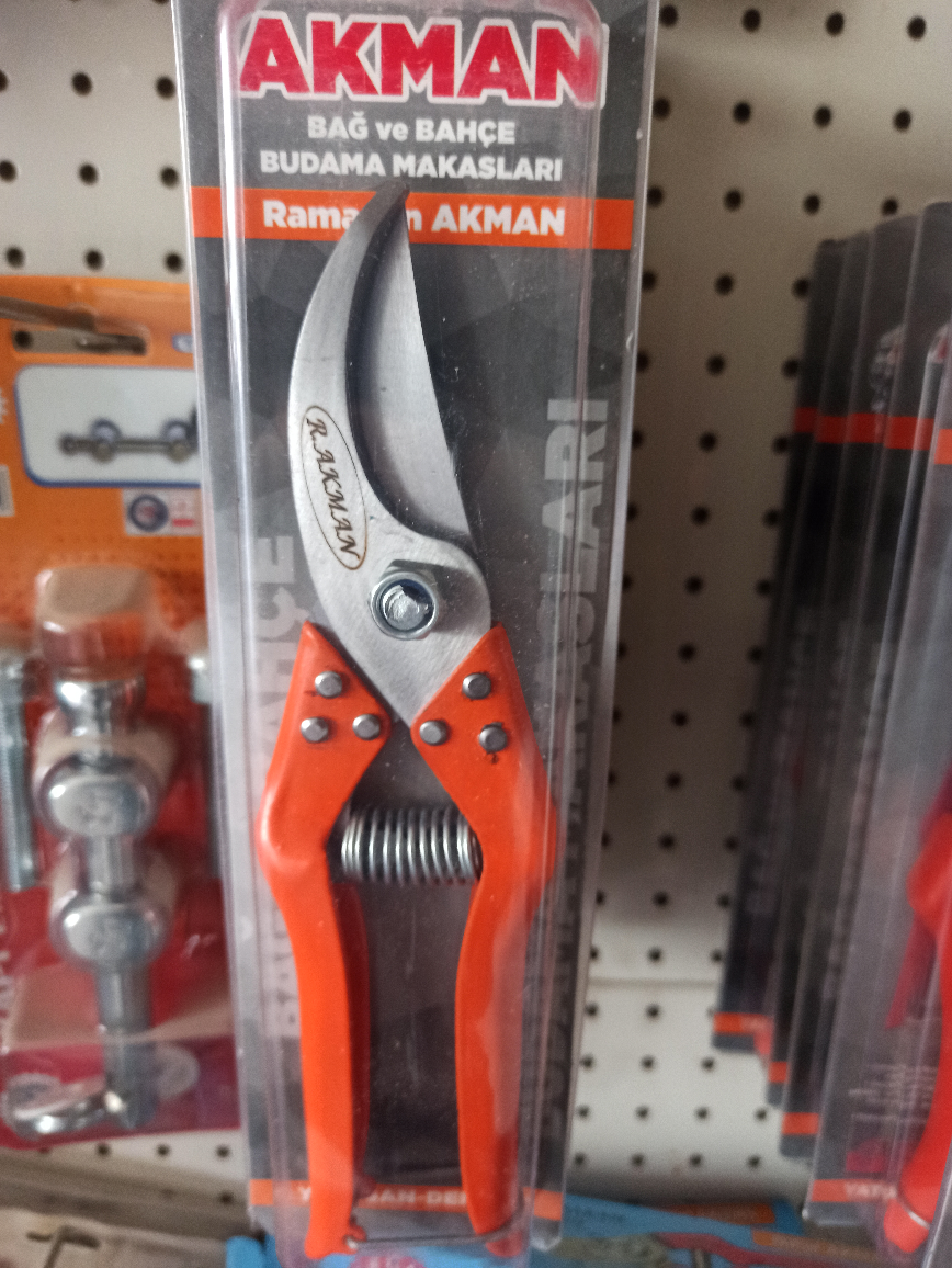 AKMAN METAL SAP BAĞ MAKASI 