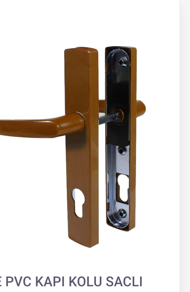 PVC KAPİ KOLU YALE - WC 