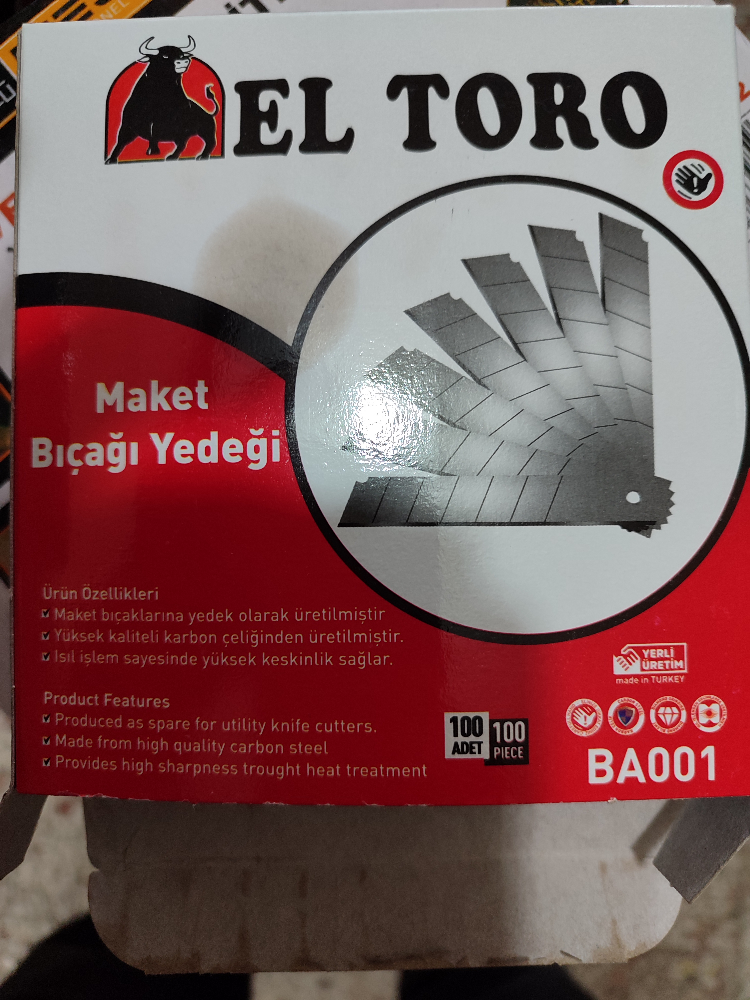MAKET BIÇAK YEDEK 