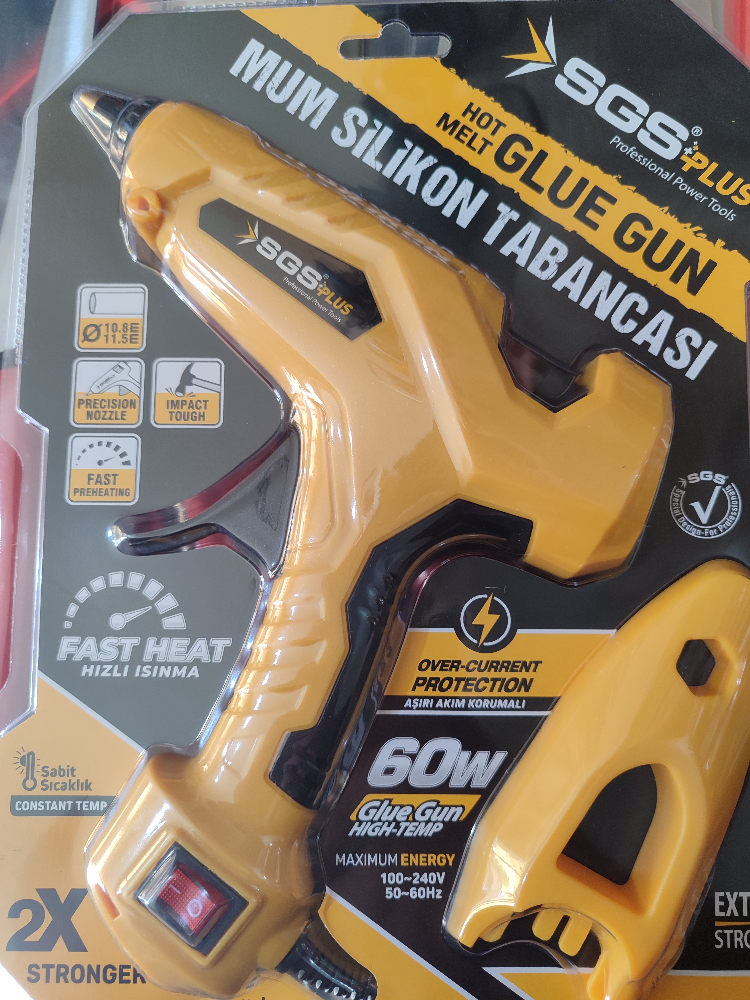 SICAK SİLİKON TABANCA SGS